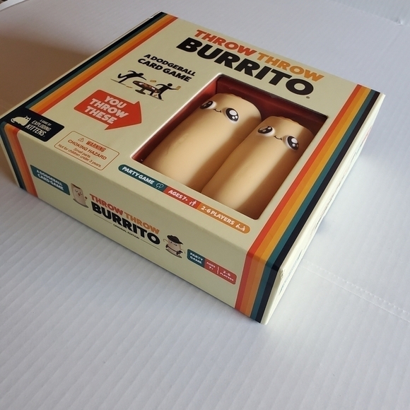 Throw Throw Burrito by Exploding Kittens - A Dodgeball Card Game - Picture 2 of 6